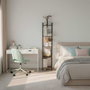 Color Baby Max Home Estantería 5 Baldas 30x24x144cm Hierro y MDF Madera