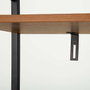 Color Baby Max Home Estantería 5 Baldas 30x24x144cm Hierro y MDF Madera