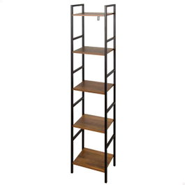 Color Baby Max Home Estantería 5 Baldas 30x24x144cm Hierro y MDF Madera