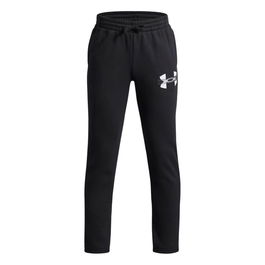 Pantalón Deportivo Infantil Under Armour Rival Flc Cblck Grphc Jgr Negro M