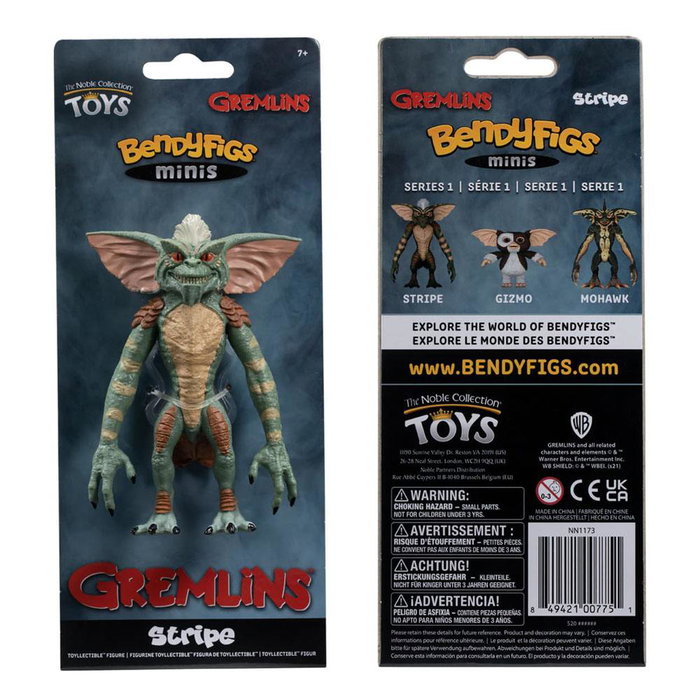 Gremlins Figura Maleable Bendyfigs Mini Stripe 11 cm Gremlins Figura Maleable Bendyfigs Mini Stripe 11 cm