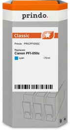 Prindo Cartucho de tinta cian PRICPFI050C Classic 70ml