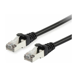 Equip Cable de red Cat6 S FTP 2xRJ45 25,00m Negro