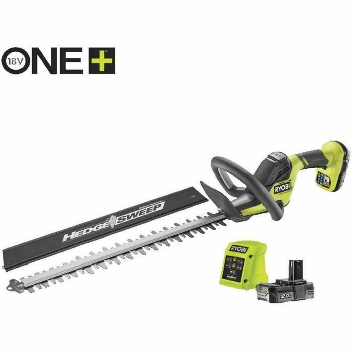 Ryobi RY18HT50A Cortasetos Inalámbrico con Cuchillas de 50 cm