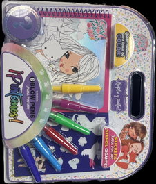PANINI FONDO, Blister pintemos animales (Girl Power)