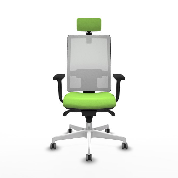 PIQUERAS Y CRESPO Silla de oficina Horna Pistacho y Blanco PIQUERAS Y CRESPO Silla de oficina Horna Pistacho y Blanco