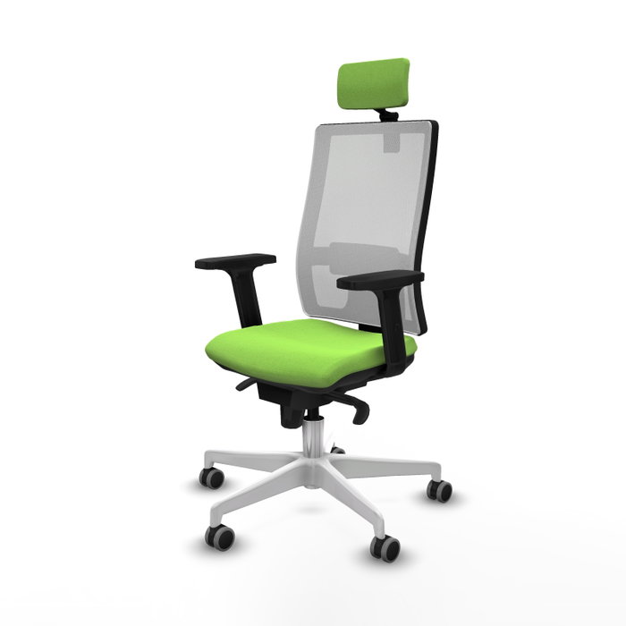 PIQUERAS Y CRESPO Silla de oficina Horna Pistacho y Blanco PIQUERAS Y CRESPO Silla de oficina Horna Pistacho y Blanco