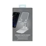 Celly Magic Desk Soporte Pasivo Plegable para Escritorio, Compatible con Smartphone y Tablet hasta 10.5", Color Blanco