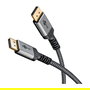 Goobay Cable DisplayPort 1.4 8K 60Hz HDR 32.4 Gbit/s 3 m Gris, Referencia 65266