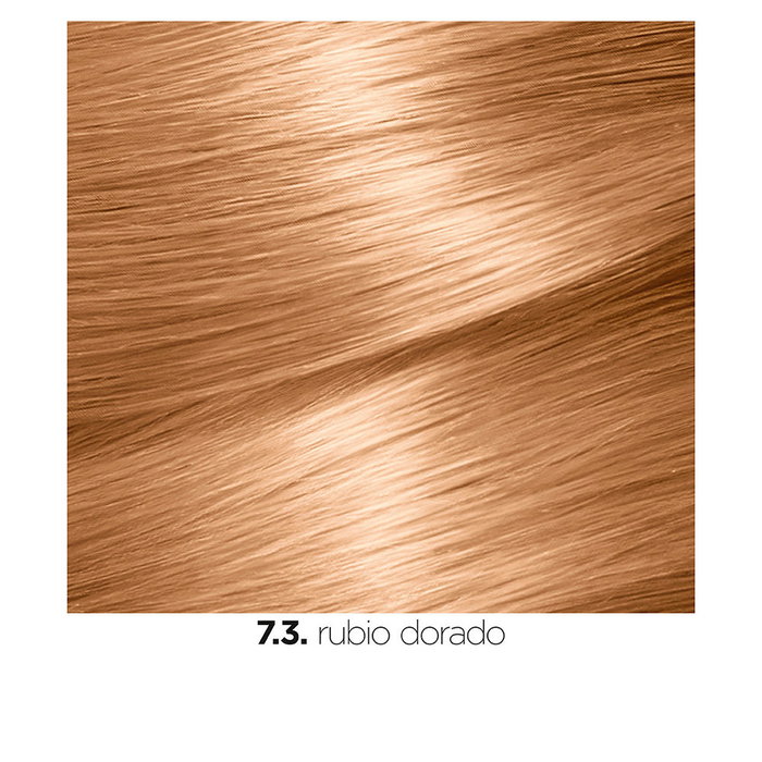 Garnier Nutrisse Crème - Coloración Permanente para Cobertura 100% de Canas - #7.3 Rubio Dorado - Pack de 3 Unidades