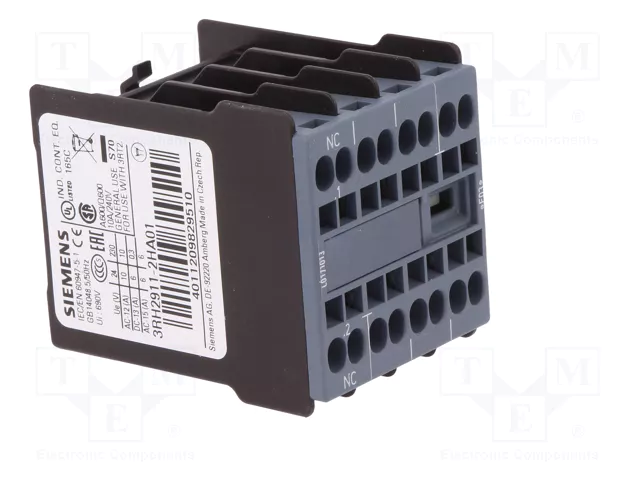 SIEMENS 3RH2911-2HA01 Contactores auxiliares con cierres de muelle