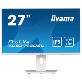 iiyama ProLite XUB2792QSU-W5 Monitor 27'' WQHD Blanco