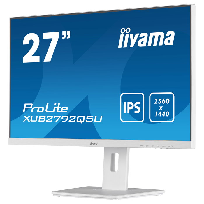 iiyama ProLite XUB2792QSU-W5 Monitor 27'' WQHD Blanco