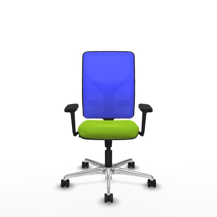 PIQUERAS Y CRESPO Silla de oficina Motilla con mecanismo Sincro, Pistacho y Azul PIQUERAS Y CRESPO Silla de oficina Motilla con mecanismo Sincro, Pistacho y Azul