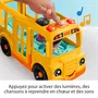 Fisher-Price Autobús Escolar Little People Vehículo de Empuje Musical HYT03