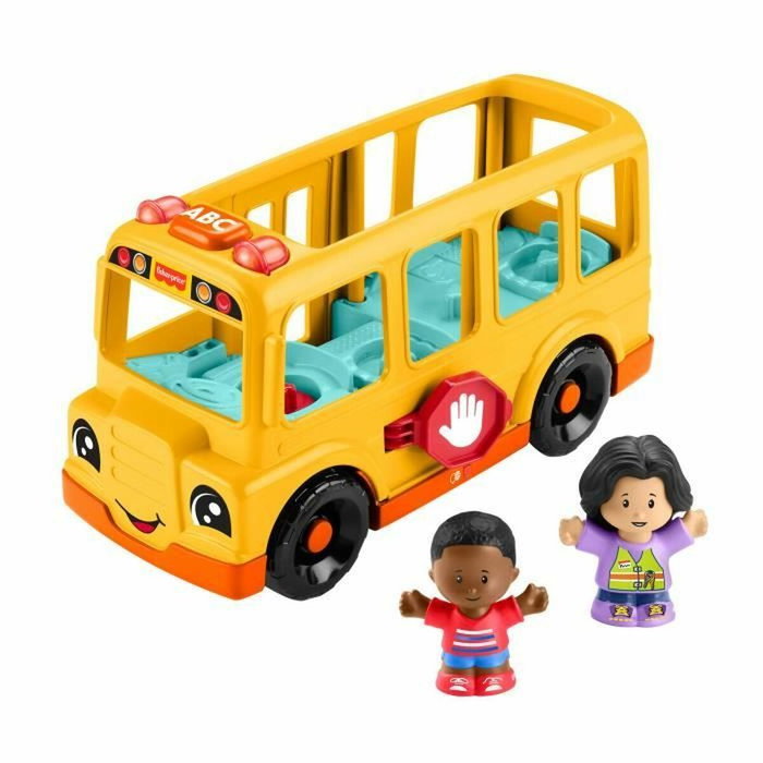 Fisher-Price Little People El autobús escolar Vehículo de empuje musical HYT03