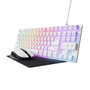 Trust Gaming Pack GXT 794W Blanco (Teclado RGB, Ratón Inalámbrico y Alfombrilla)