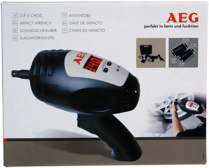 AEG Llave de Impacto 12V para Desmontar Ruedas