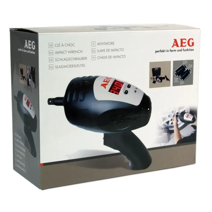 AEG Llave de Impacto 12V para Desmontar Ruedas
