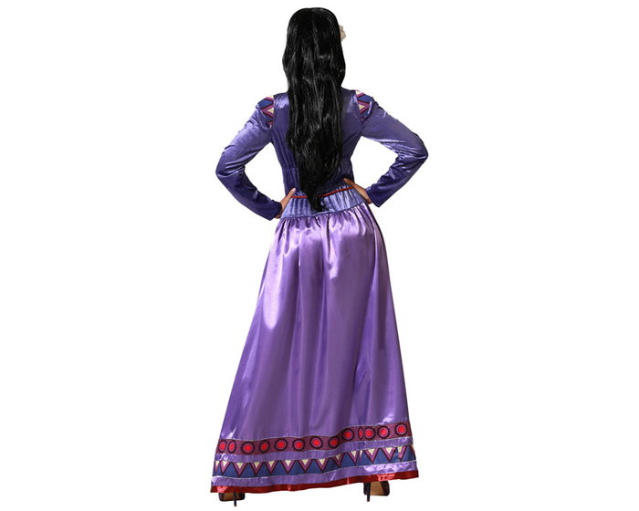 Disfraz Princesa de Cuento Morado Vestido Largo Mujer XL Disfraz Princesa de Cuento Morado Vestido Largo Mujer XL