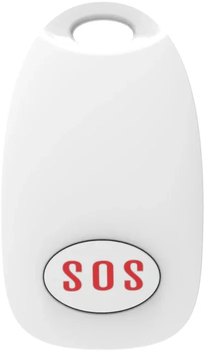 Fanvil KT10 Botón Inalámbrico para Iniciar Llamada de Alarma, Sensor 25m, IP65, Color Rojo/Blanco