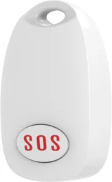 Fanvil KT10 Botón Inalámbrico para Iniciar Llamada, Sensor 25 m, Resistente IP65, Color Rojo/Blanco