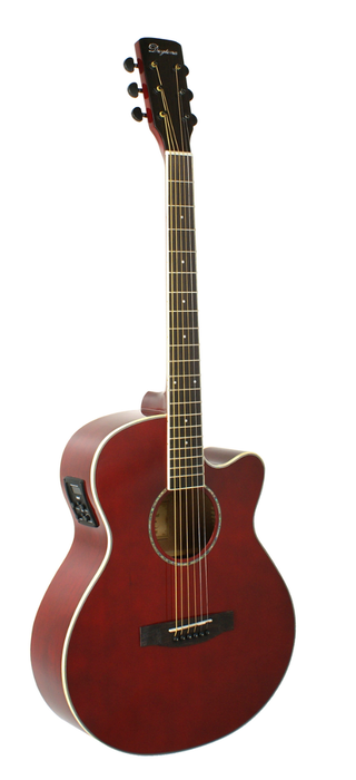 Guitarra Acústica Daytona Mini Jumbo Roja Guitarra Acústica Daytona Mini Jumbo Roja