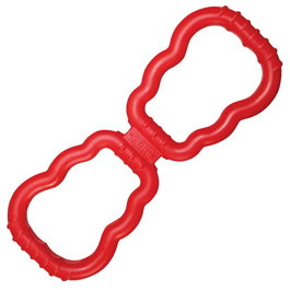 Kong Juguete de Arrastre para Perros de Caucho Natural Duradero con Asas Cómodas para Juego Interactivo