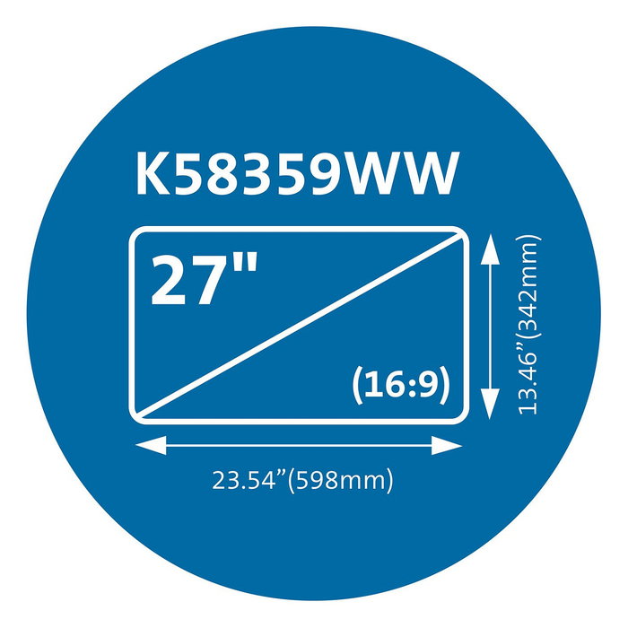 Kensington filtro magnÉtico de privacidad magpro™ para monitores de 27 [16:9]