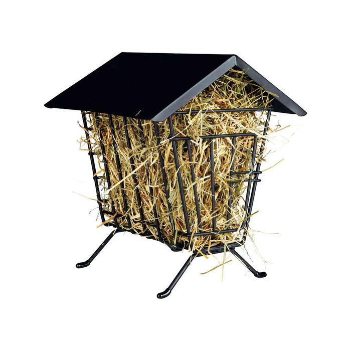 Comedero Trixie Negro Metal 20 × 23 × 20 CM Heno Comedero Trixie Negro Metal 20 × 23 × 20 CM Heno