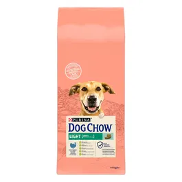 Purina Beyond BIO Dog Chow Canine Adult Light Pavo 14 kg, Alimento para Perros Adultos con Proteína Ecológica y sin Aditivos Artificiales