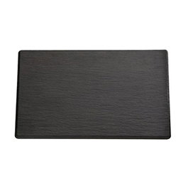 APS SLATE Pizarra de Melamina para Presentación Gn 2/4, Tabla para Buffet y Exposición, 53 cm de Largo x 16.3 cm de Ancho