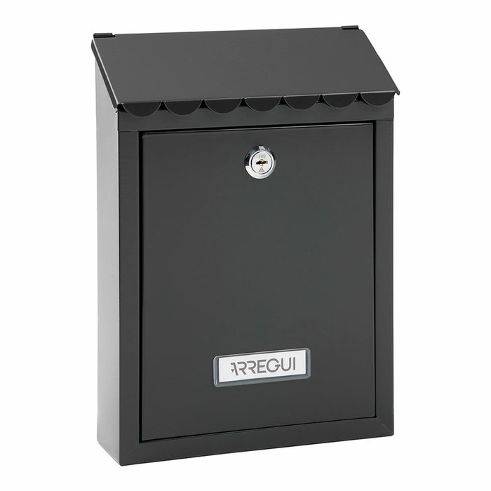 Arregui Civic Buzón individual exterior negro 21,6 x 8 x 30 cm Arregui Civic Buzón individual exterior negro 21,6 x 8 x 30 cm