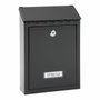 Arregui Civic Buzón individual exterior negro 21,6 x 8 x 30 cm
