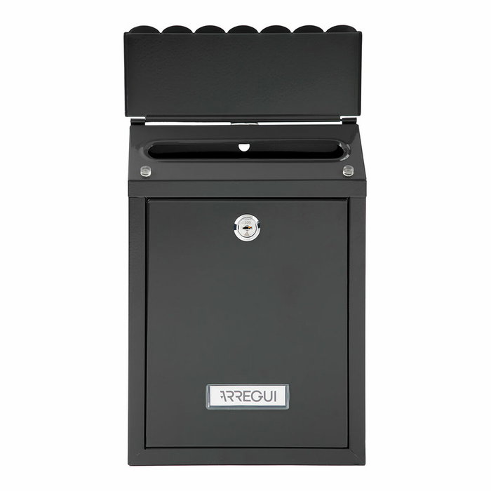 Arregui Civic Buzón individual exterior negro 21,6 x 8 x 30 cm Arregui Civic Buzón individual exterior negro 21,6 x 8 x 30 cm