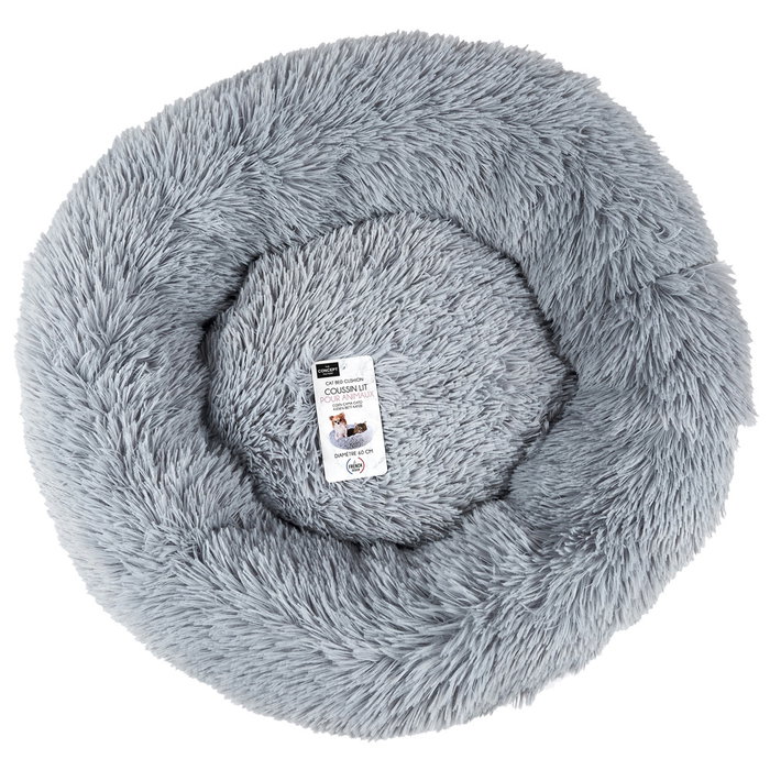 The Concept Factory Cama para Mascota Gris Mon Chat Mon Ch Diámetro 60 cm