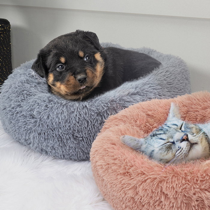 The Concept Factory Cama para Mascota Gris Mon Chat Mon Ch Diámetro 60 cm