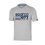 Sparco Camiseta 1977 Gris XXL