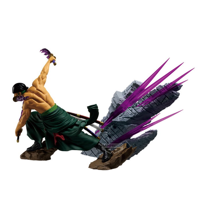 BANPRESTO Figura Roronoa Zoro Theorama Soul One Piece 21cm