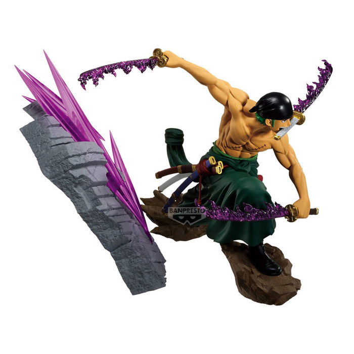 BANPRESTO Figura Roronoa Zoro Theorama Soul One Piece 21cm