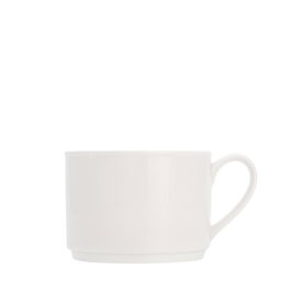 Summa Set de 6 Tazas de Té Apilables Marfil 25 cl