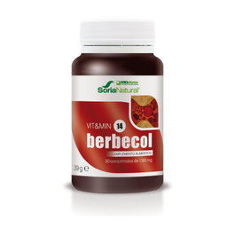 Soria Natural Berbecol 30 comprimidos, 1300 mg - Complemento alimenticio con Monacolina K