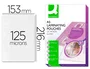 Q-connect Bolsa de plastificar 153 x 216 mm Din A5 125 mc autoadhesivas Caja de 100 unidades