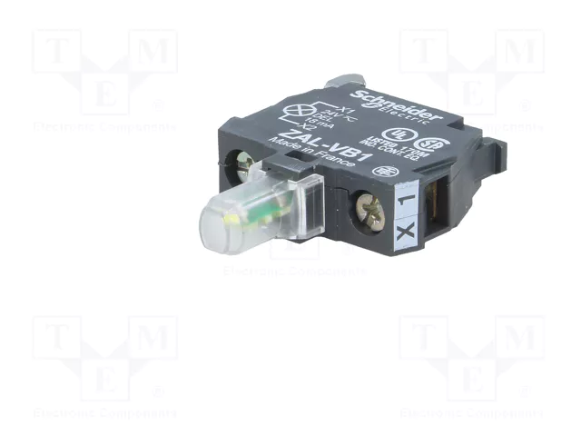 SCHNEIDER ELECTRIC Elemento iluminador Harmony XB4 22mm Blanco LED 24VDC SCHNEIDER ELECTRIC Elemento iluminador Harmony XB4 22mm Blanco LED 24VDC