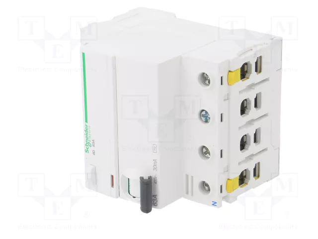 SCHNEIDER ELECTRIC Interruptor diferencial ACTI9 iID 63A 30mA 4 polos