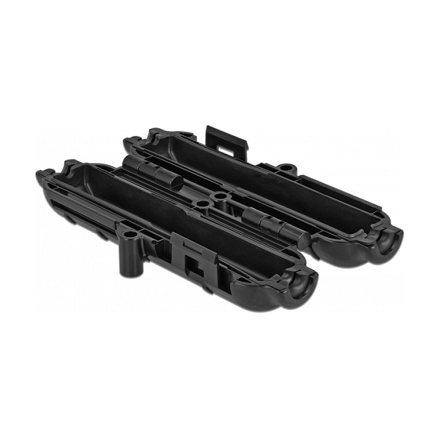 DeLOCK Caja de protección de conexión de cables IP54 Negro
