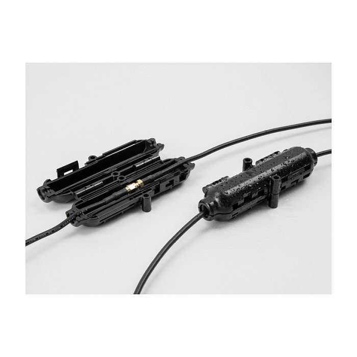 DeLOCK Caja de protección de conexión de cables IP54 Negro