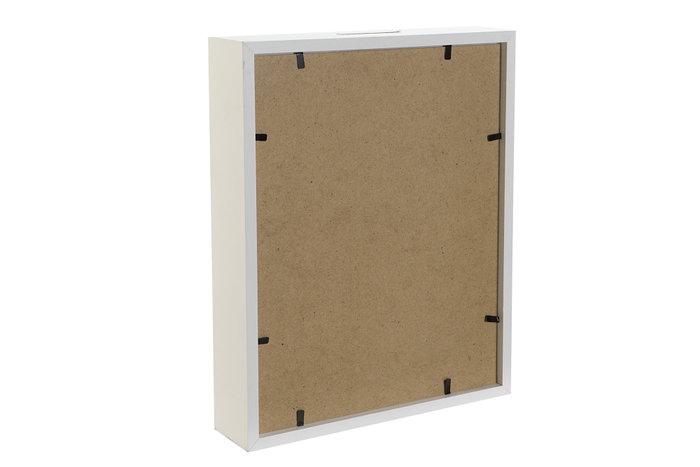 DKD Home Decor Hucha de MDF y Cristal 19,5x4,5x24,5 cm Surtida