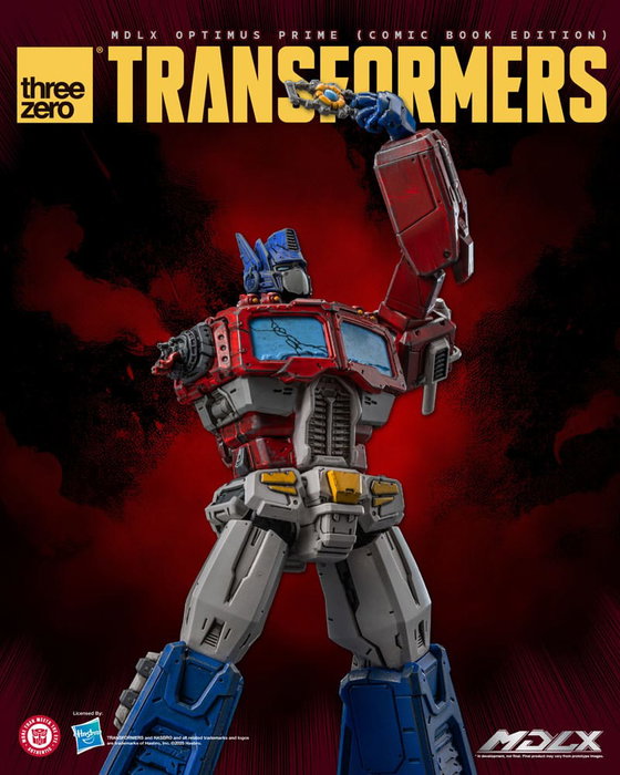 ThreeZero Transformers Figura MDLX Optimus Prime Comic Book Edition 18 cm