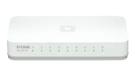 D-Link GO-SW-8E/E Switch No administrado Fast Ethernet Blanco
